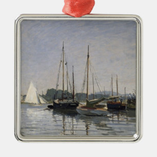 Claude Monet   Pleasure Boats, Argenteuil, c.1872- Metal Tree Decoration