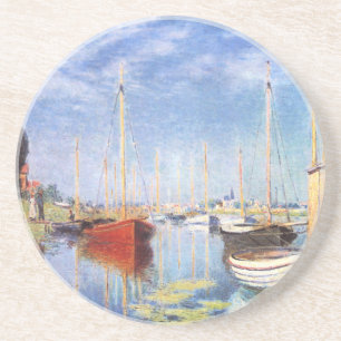 Claude Monet: Pleasure Boats at Argenteuil Coaster
