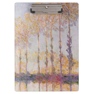 Claude Monet Poplars on the Banks of the Epte Clipboard