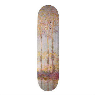 Claude Monet   Poplars on the Banks of the Epte Skateboard