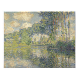 Claude Monet - Poplars on the Epte Photo Print
