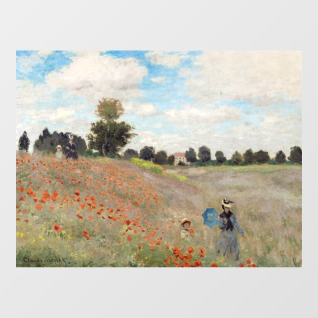 Claude Monet - Poppy Field (Sheet)