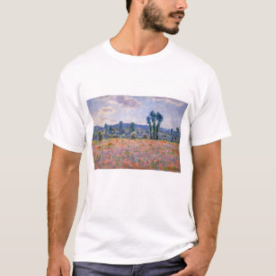 Claude Monet - Poppy Field 1890 (Giverny) T-Shirt