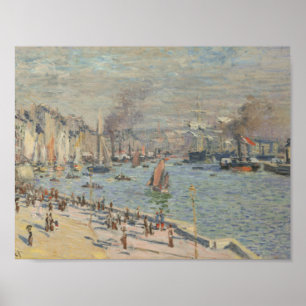 Claude Monet - Port of Le Havre Poster