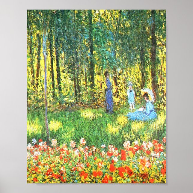 Claude Monet Poster (Front)