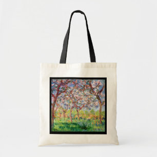 Claude Monet Printemps a Giverny Tote Bag
