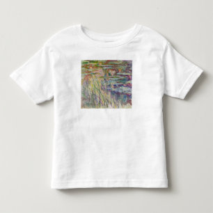 Claude Monet Reflections on the Water, 1917 Toddler T-Shirt
