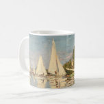 Claude Monet | Regatta at Argenteuil, c.1872 Coffee Mug<br><div class="desc">Regatta at Argenteuil,  c.1872 | by Claude Monet | Art Location: Musee d'Orsay,  Paris,  France | French Artist | Image Collection Number: XIR66050</div>