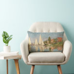 Claude Monet | Regatta at Argenteuil, c.1872 Lumbar Cushion<br><div class="desc">Regatta at Argenteuil,  c.1872 | by Claude Monet | Art Location: Musee d'Orsay,  Paris,  France | French Artist | Image Collection Number: XIR66050</div>