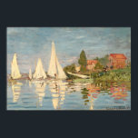 Claude Monet | Regatta at Argenteuil, c.1872 Poster<br><div class="desc">Regatta at Argenteuil,  c.1872 | by Claude Monet | Art Location: Musee d'Orsay,  Paris,  France | French Artist | Image Collection Number: XIR66050</div>