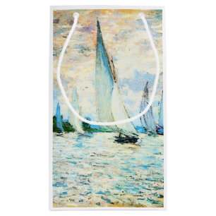 Claude Monet-Regatta at Argenteuil Small Gift Bag