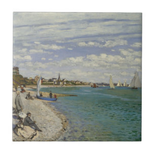 Claude Monet Regatta at Sainte-Adresse Tile