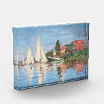 Claude Monet - Regattas at Argenteuil<br><div class="desc">Regattas at Argenteuil,  Regates a Argenteuil. By Claude Monet in 1872.</div>