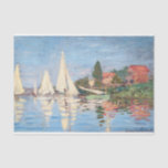Claude Monet - Regattas at Argenteuil<br><div class="desc">Regattas at Argenteuil,  Regates a Argenteuil. By Claude Monet in 1872.</div>