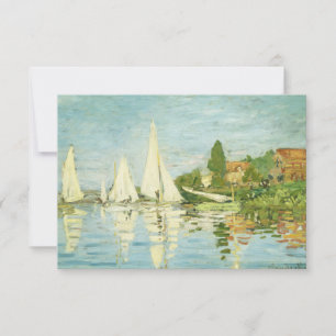 Claude Monet. Regattas at Argenteuil
