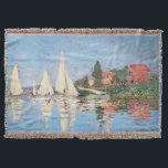 Claude Monet - Regattas at Argenteuil<br><div class="desc">Regattas at Argenteuil,  Regates a Argenteuil. By Claude Monet in 1872.</div>