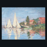 Claude Monet - Regattas at Argenteuil<br><div class="desc">Regattas at Argenteuil,  Regates a Argenteuil. By Claude Monet in 1872.</div>