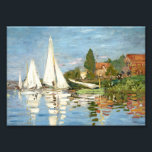 Claude Monet Regattas at Argenteuil<br><div class="desc">Famous painters of all time</div>