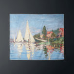 Claude Monet - Regattas at Argenteuil<br><div class="desc">Regattas at Argenteuil,  Regates a Argenteuil. By Claude Monet in 1872.</div>
