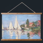 Claude Monet - Regattas at Argenteuil<br><div class="desc">Regattas at Argenteuil,  Regates a Argenteuil. By Claude Monet in 1872.</div>