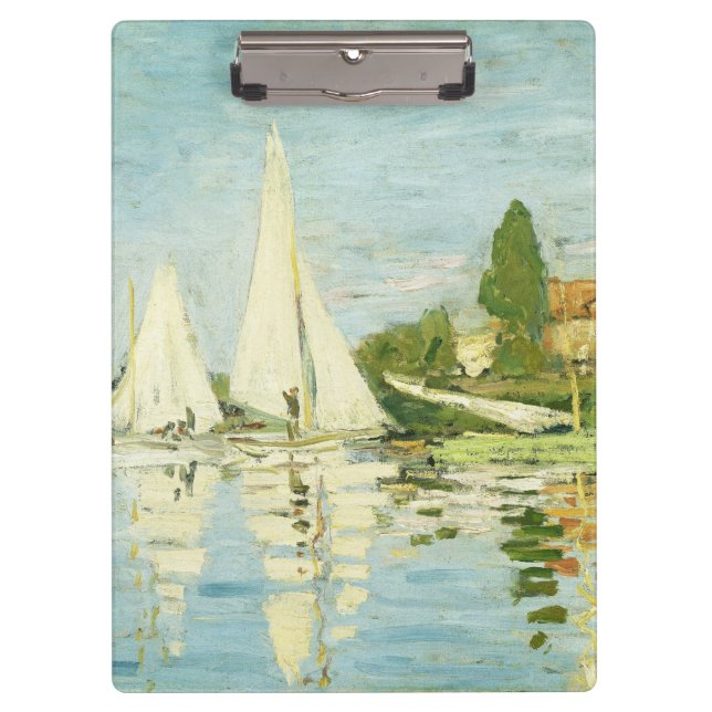 Claude Monet. Regattas at Argenteuil     Clipboard (Front)