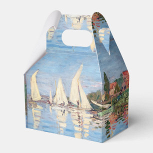 Claude Monet - Regattas at Argenteuil Favour Box
