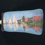 Claude Monet - Regattas at Argenteuil Golf Head Cover<br><div class="desc">Regattas at Argenteuil,  Regates a Argenteuil. By Claude Monet in 1872.</div>