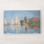 Claude Monet - Regattas at Argenteuil HP Laptop Skin<br><div class="desc">Regattas at Argenteuil,  Regates a Argenteuil. By Claude Monet in 1872.</div>