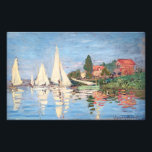 Claude Monet - Regattas at Argenteuil Photo Print<br><div class="desc">Regattas at Argenteuil,  Regates a Argenteuil. By Claude Monet in 1872.</div>