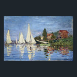Claude Monet Regattas at Argenteuil Poster<br><div class="desc">Claude Monet Regattas at Argenteuil</div>