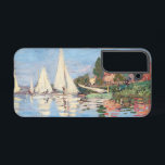 Claude Monet - Regattas at Argenteuil Samsung Galaxy Case<br><div class="desc">Regattas at Argenteuil,  Regates a Argenteuil. By Claude Monet in 1872.</div>