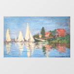 Claude Monet - Regattas at Argenteuil Wall Decal<br><div class="desc">Regattas at Argenteuil,  Regates a Argenteuil. By Claude Monet in 1872.</div>
