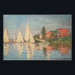 Claude Monet - Regattas at Argenteuil Wood Wall Art<br><div class="desc">Regattas at Argenteuil,  Regates a Argenteuil. By Claude Monet in 1872.</div>