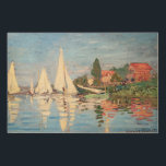 Claude Monet - Regattas at Argenteuil Wood Wall Art<br><div class="desc">Regattas at Argenteuil,  Regates a Argenteuil. By Claude Monet in 1872.</div>