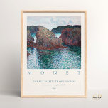 Claude Monet Rocks at Port Goulphar Art Print<br><div class="desc">Experience the mesmerising coastal beauty of Claude Monet's "Rocks at Port Goulphar." This exquisite art print captures Monet's mastery in portraying the play of light and colour on the rugged rock formations and tranquil waters. Bring the serene allure of the sea into your space with this iconic masterpiece, a true...</div>