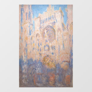 Claude Monet - Rouen Cathedral at sunset