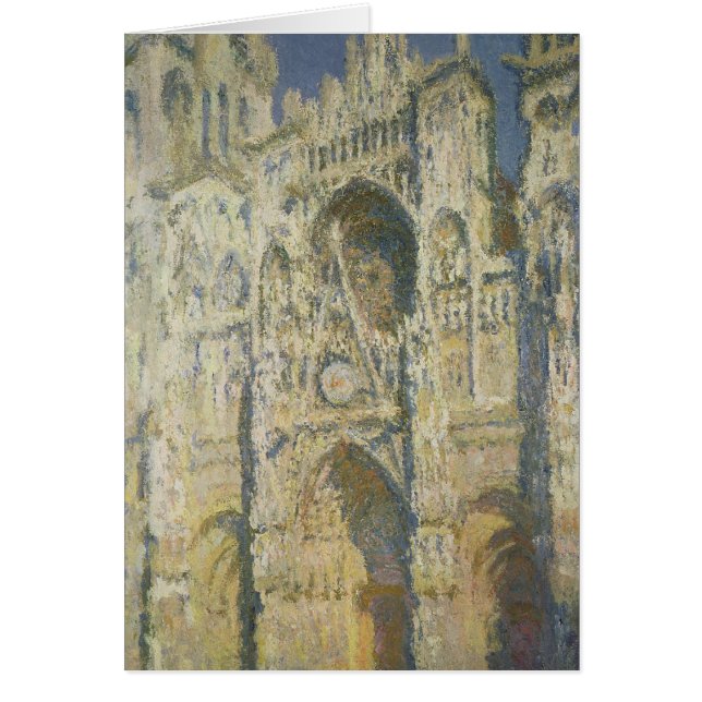 Claude Monet | Rouen Cathedral in Full Sunlight (Front)