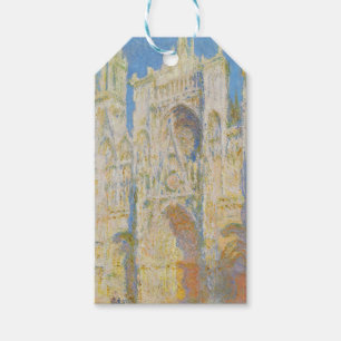 Claude Monet Rouen Cathedral Portal Morning Light Gift Tags