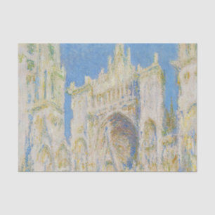 Claude Monet Rouen Cathedral Portal Morning Light Tissue Paper