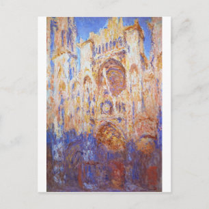 Claude Monet - Rouen Cathedral Postcard