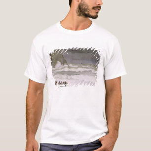 Claude Monet Rough Sea at Etretat, 1868-69 T-Shirt