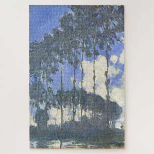 Claude Monet’s Poplars at the River Epte (1891) Jigsaw Puzzle