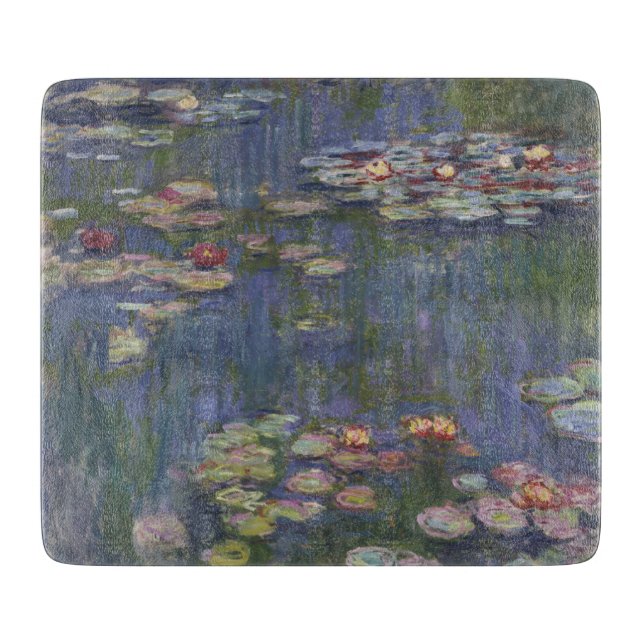Claude Monet’s Water Lilies Cutting Board (Front)
