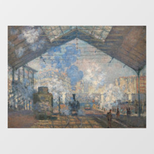 Claude Monet - Saint-Lazare Station exterior view