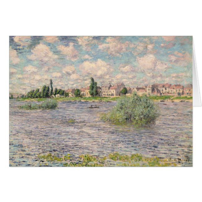 Claude Monet | Seine at Lavacourt (Front Horizontal)