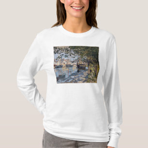 Claude Monet Seine at Rouen, 1872 T-Shirt