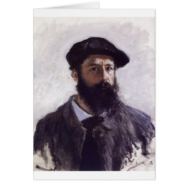 Claude Monet - Self-portrait in Beret 1886 (Front)