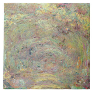 Claude Monet   Shaded Path Tile