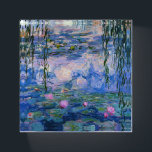 Claude Monet Shades of Blue Water Lilies Paperweight<br><div class="desc">This paperweight showcases a beautiful painting by French Impressionist Claude Monet. It features various shades of blue and is one of over 200 paintings from a series by this famous artist.</div>