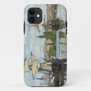 Claude Monet Ships Riding on the Seine at Rouen Case-Mate iPhone Case